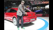 Genf 2017: Sitzprobe im neuen VW Arteon