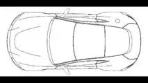 Aston Martin Vantage tasarım eskizi