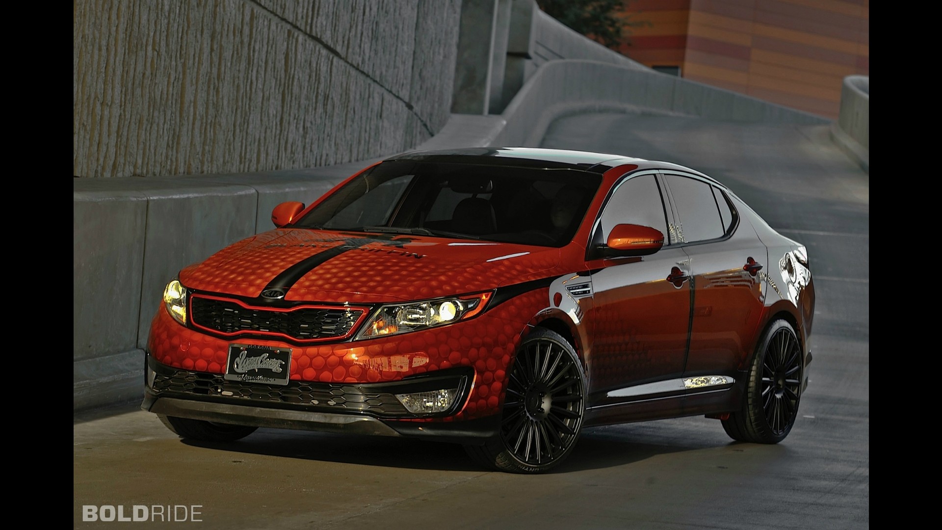 Kia Optima: Closing the hood Kia Optima: Closing the hood