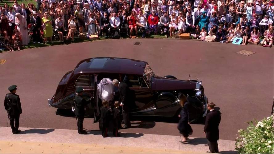 Rolls-Royce Phantom IV no casamento real