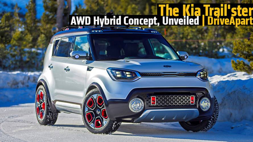 The Kia Trail Ster An All Wheel Drive Hybrid Concept Unveiled
