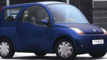 Bollore Blue car