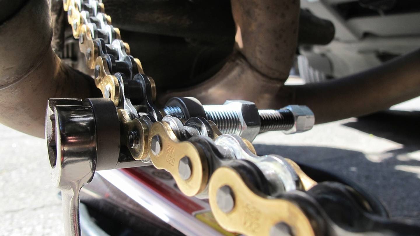 How To Change A Motorcycle Chain