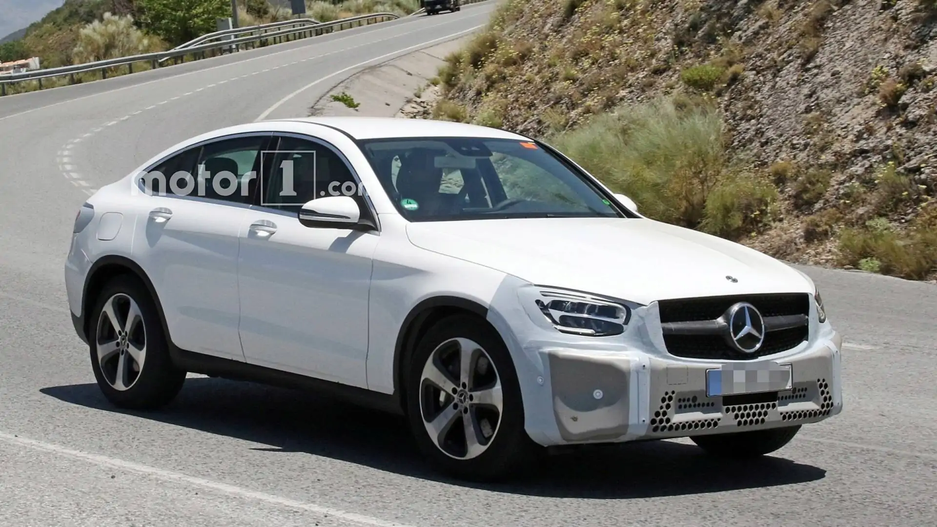 Mercedes Glc Coupe Looks Almost Production Ready In New Photos