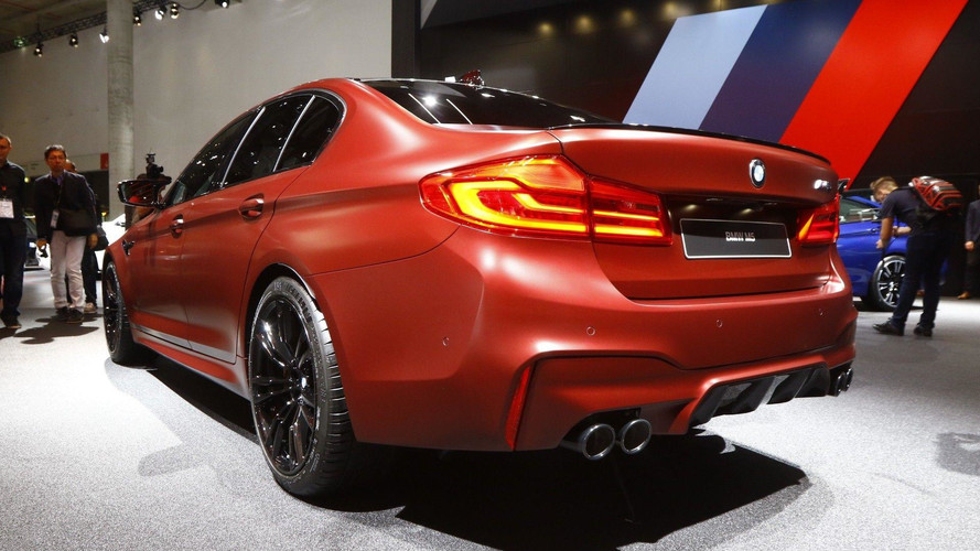 2018 BMW M5 live in Frankfurt