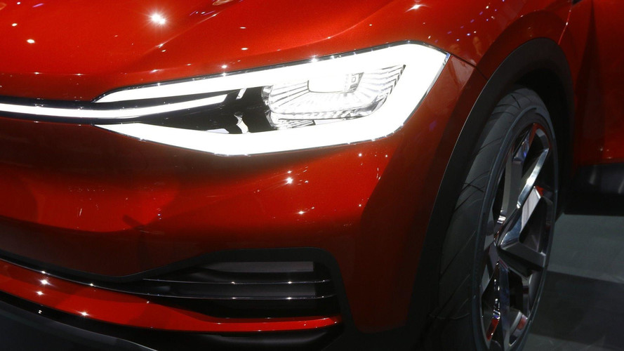 VW I.D. Crozz II Concept live in Frankfurt