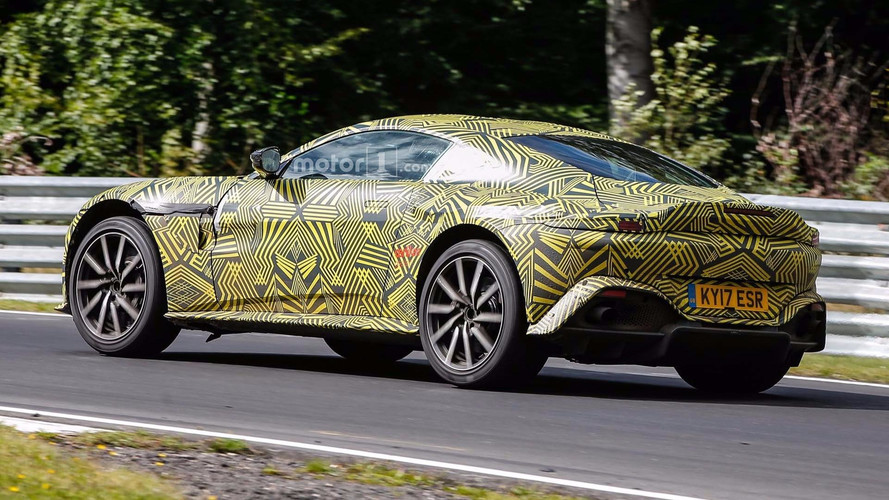 Aston Martin Vantage 2018, fotos espía