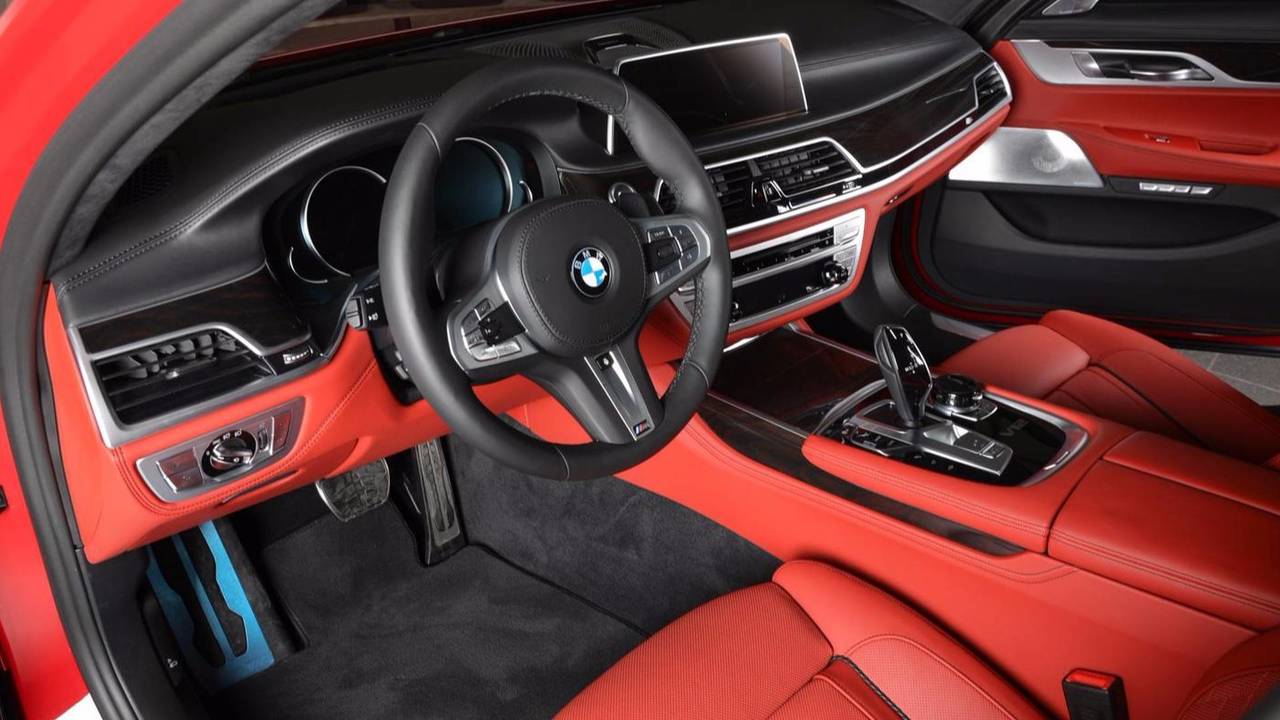 This Arrest Me Red Bmw M760li Xdrive Is An Attention Getter