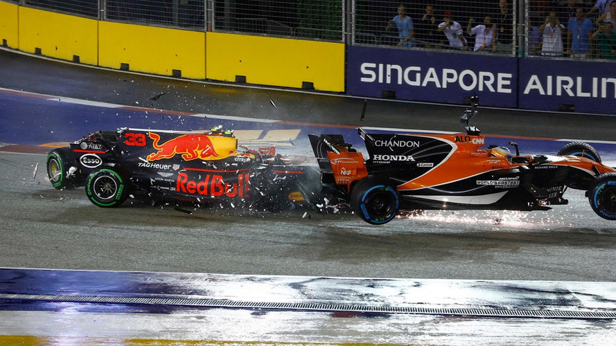 Depart GP Singapour Alonso