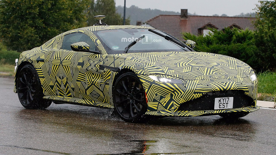 2019 Aston Martin Vantage spy photo