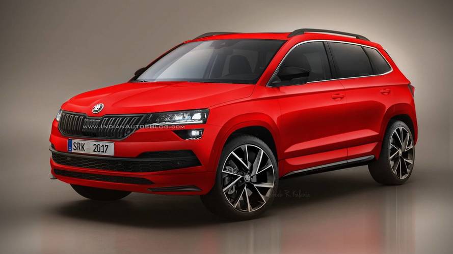 Skoda Karoq Sportline render