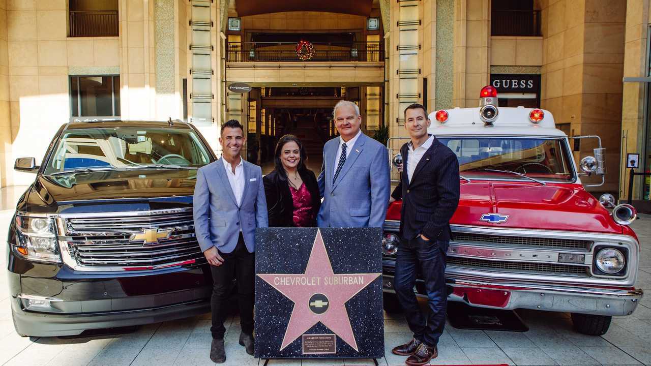 Chevy Suburban First Vehicle To Receive Star On Hollywood Walk Of Fame