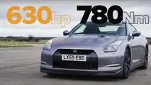 Course BMW M8, Ferrari GTC4Lusso, Nissan GT-R