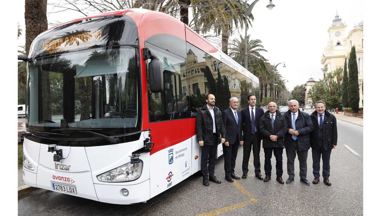The first Irizar Group autonomous bus is presented in Malaga