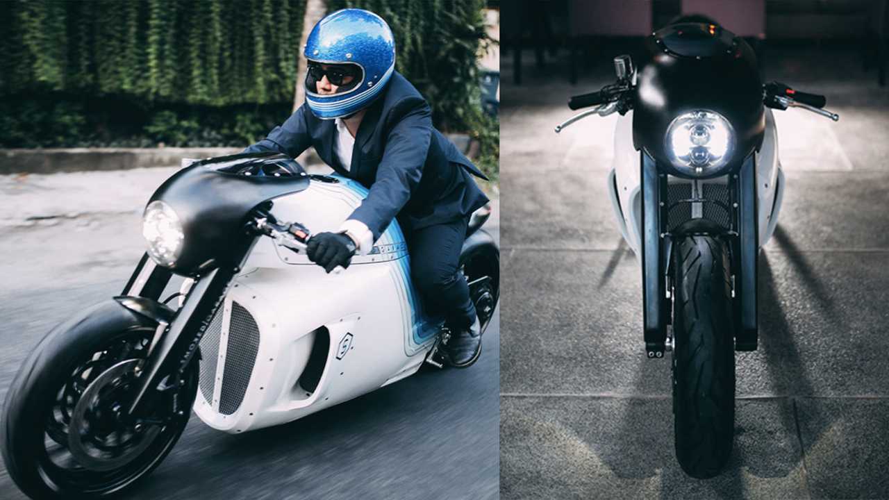 Smoked Garage Triumph Ghost Speed Triple Custom