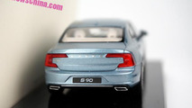 Volvo S90 Liquid Blue scale model