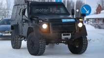 Mercedes G Class Light Armored Patrol Vehicle spy photo