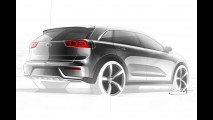 Kia Niro, i bozzetti ufficiali