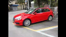 Audi A3 Sportback e-tron, test di consumo reale Roma-Forlì