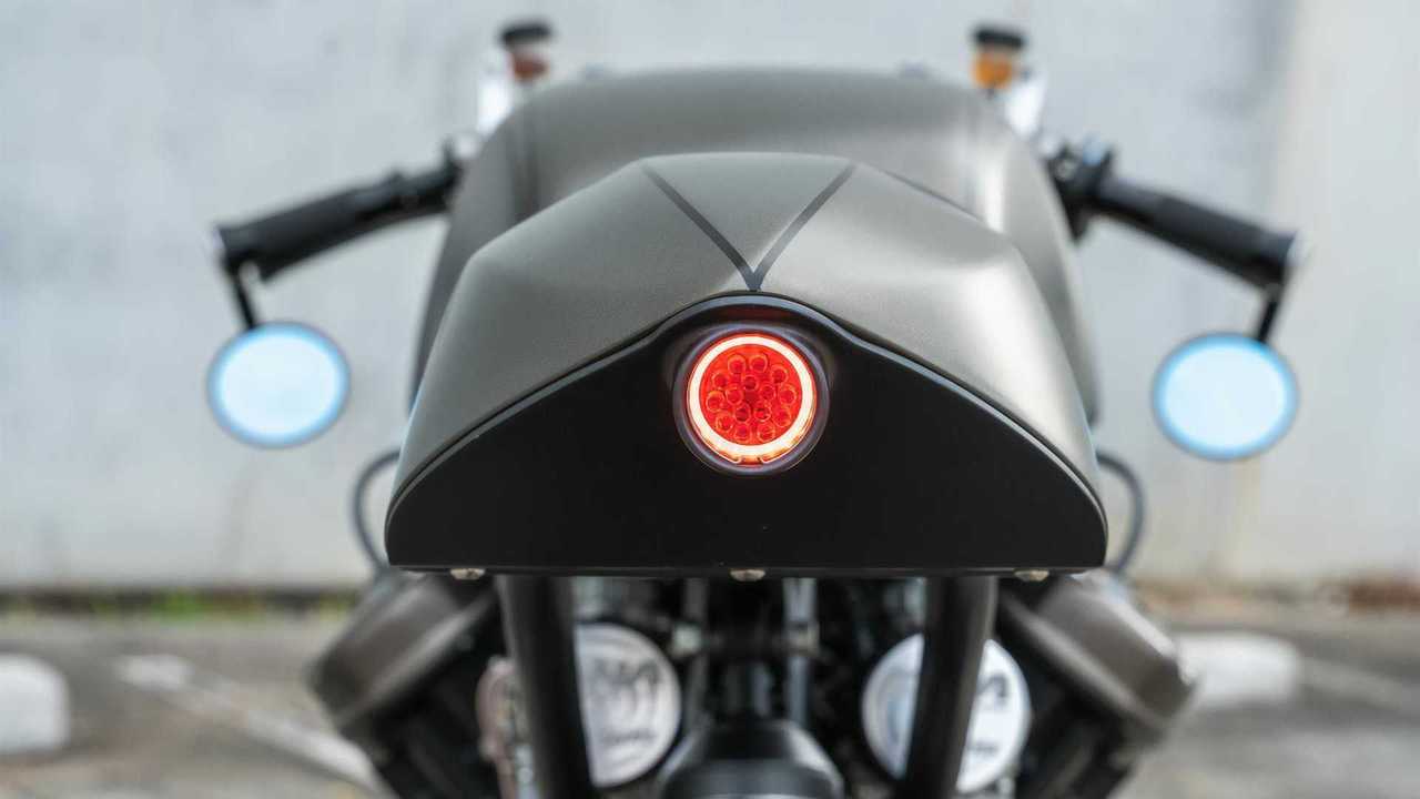 Honda CX500 Cafe Racer - Vista Trasera