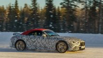 Mercedes-AMG SL auf abschließender Wintererprobung