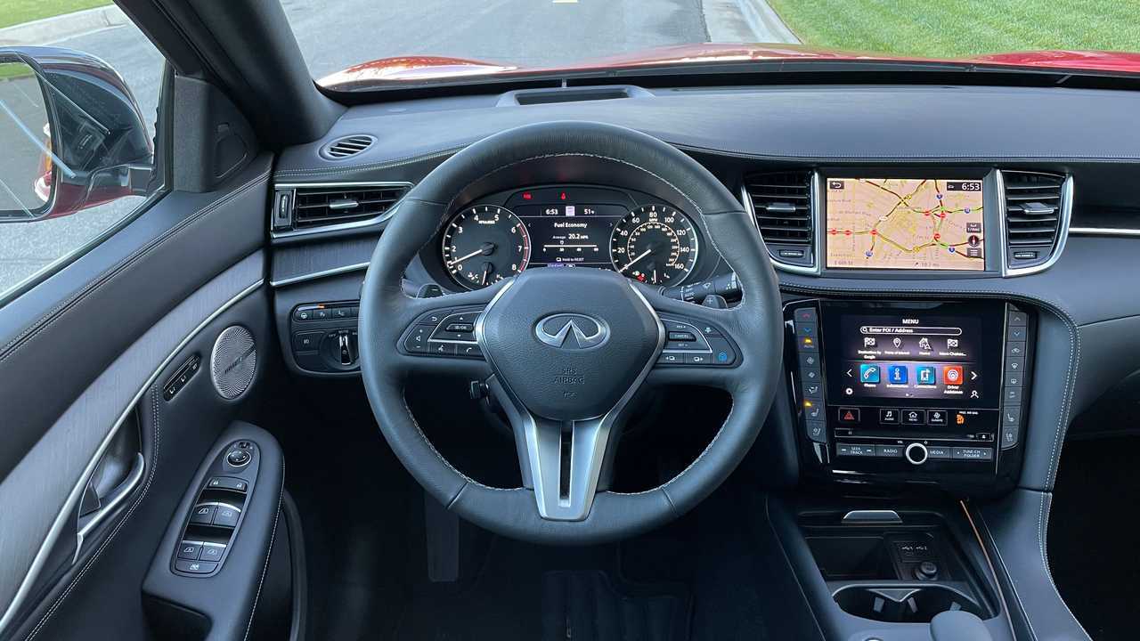 2022 Infiniti QX55 Interior Steering Wheel