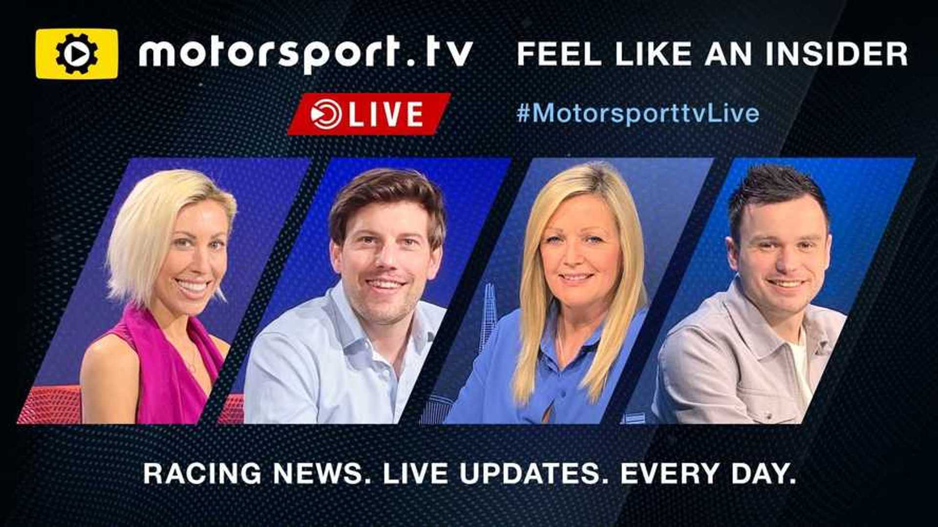Motorsport TV Live estreia e confirma seus quatro apresentadores