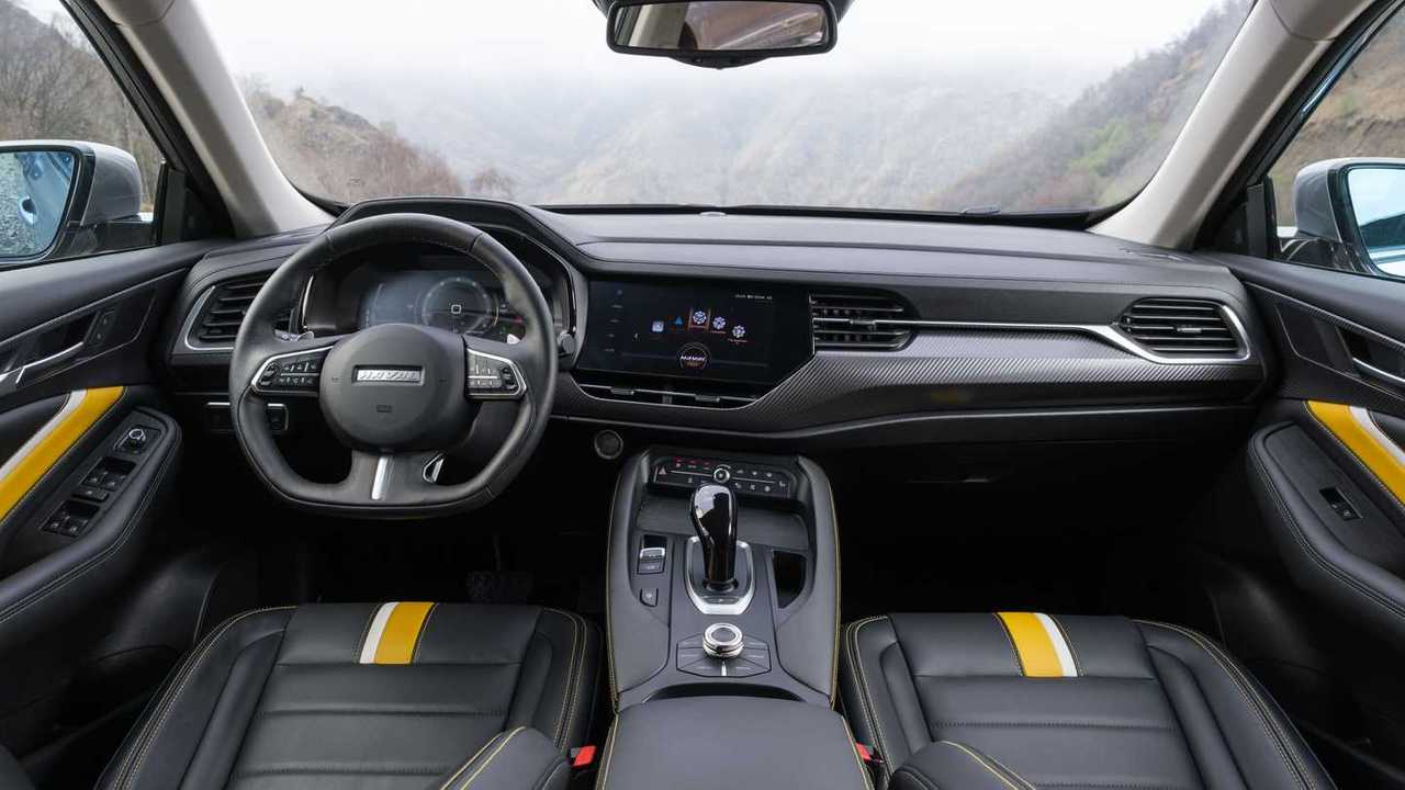 Интерьер Haval F7x
