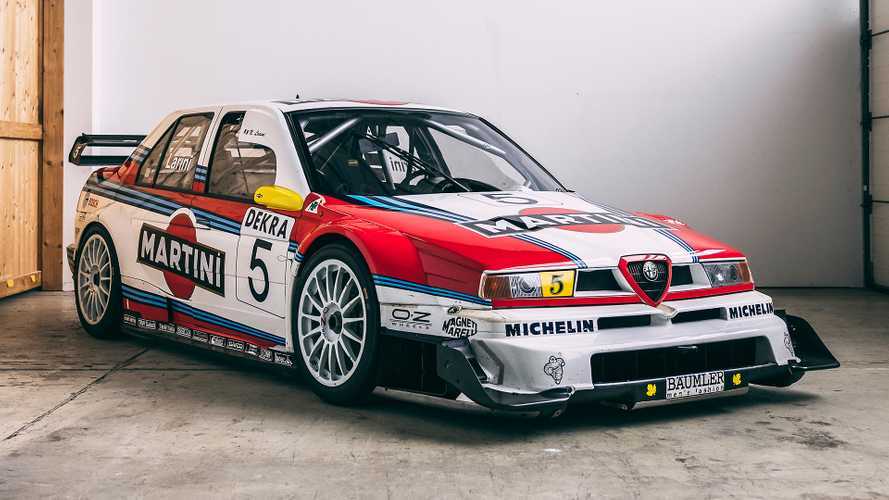 A subasta un genial Alfa Romeo 155 V6 TI ITC del DTM