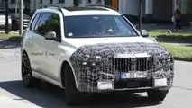 2023 BMW X7 facelift spied with split headlights