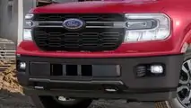 2022 Ford Maverick Grille Black Bumper Unofficial Rendering