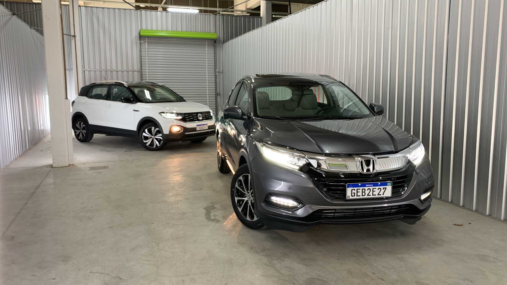 Comparativo HRV Touring x TCross Highline, qual o mais "top" dos