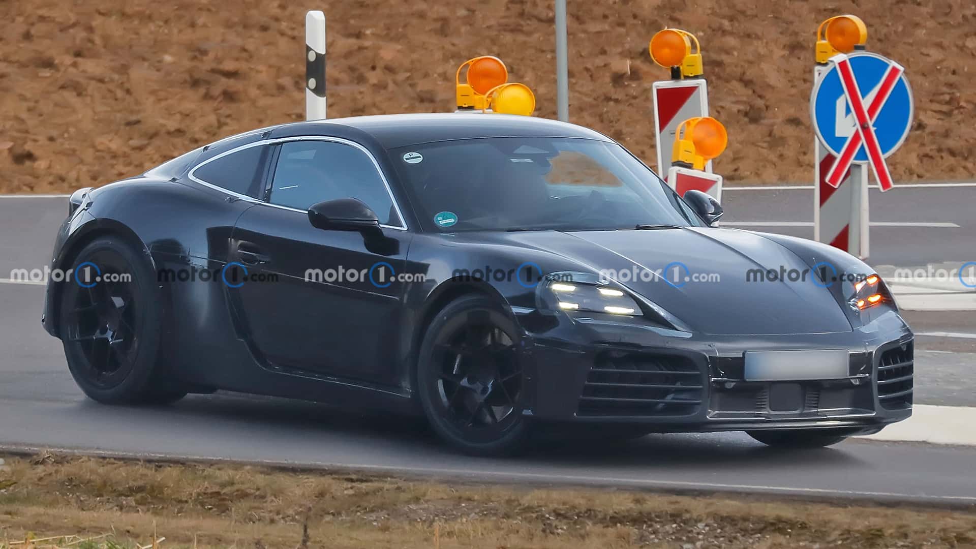 Spy Shots Porsche 718 Cayman EV Looks A Lot Like A 