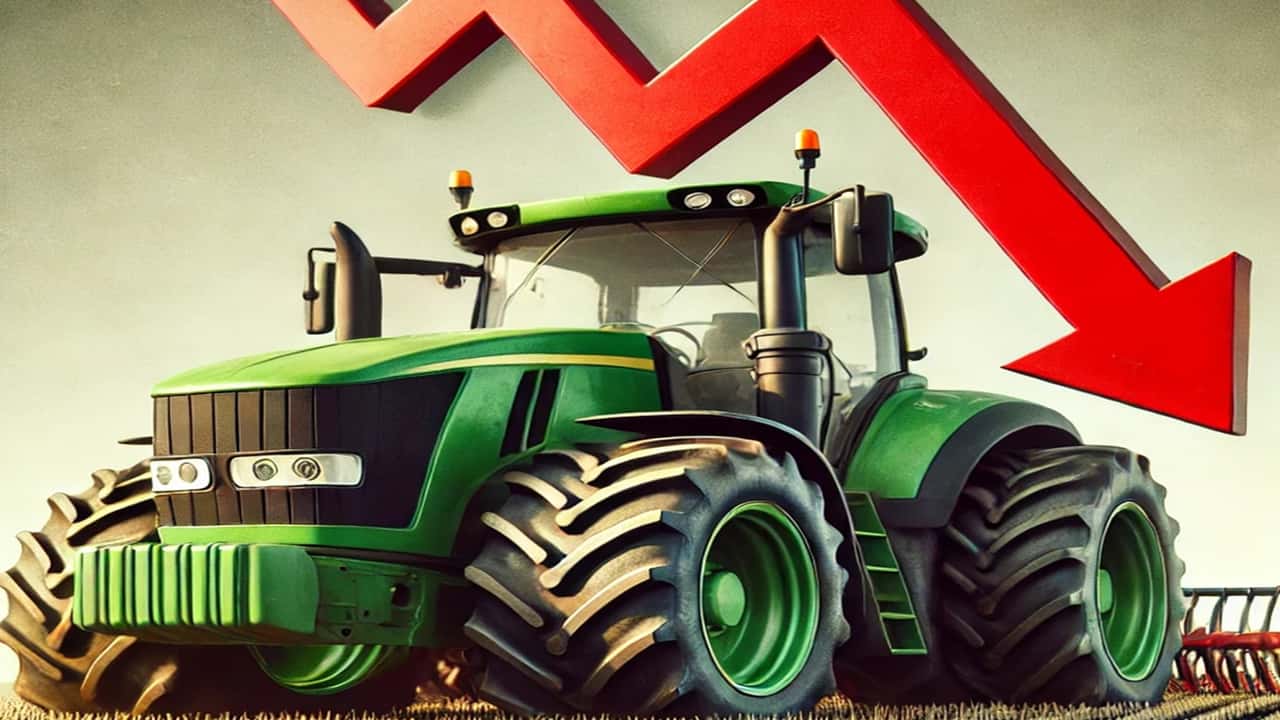 Vendite macchine agricole, ancora in rosso il mercato Italia