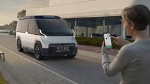 Kia PV5 R (Studie auf der CES 2024): Der Fahrdienst wird per App herbeigerufen