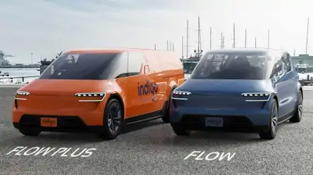 Автор Volkswagen XL1 покажет на ярмарке CES необычный минивэн Indigo Flow Plus urban delivery van and Indigo Flow ride-sharing EVs