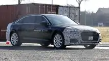 Audi A6 Limousine Facelift (2023) auf neuen Erlkönigfotos