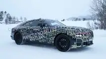 Rolls-Royce Spectre new spy photos