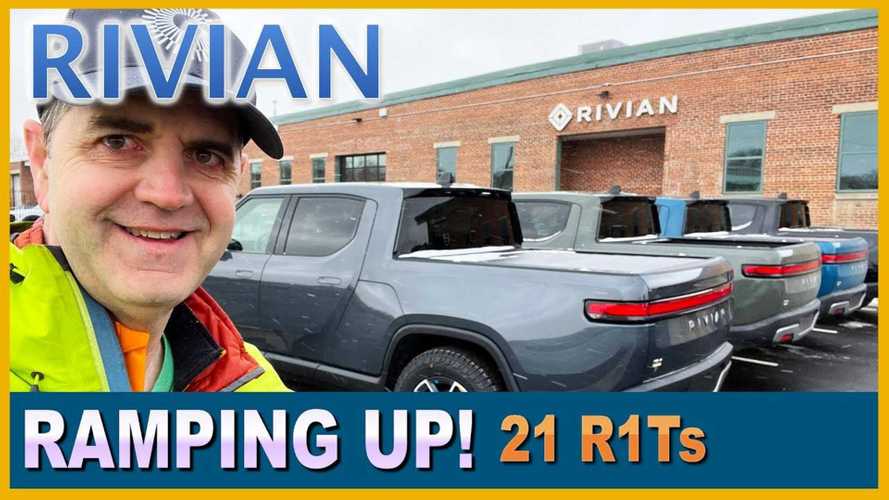 Check Out 21 Rivian R1Ts Awaiting Delivery At Denver Service Center