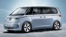 Volkswagen ID. Buzz - kombi elétrica - projeção