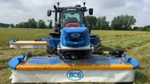 BCS: falciacondizionatrici Neva Avant e Dynamicx R8 in Campo con Giulia