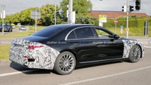 Mercedes S-Klasse Facelift (2024) Erlkönigfotos, Juni 2024