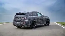 2025 BMW X3 camouflaged prototype