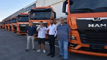 La consegna di 8 Man TGX a Pastrello Autotrasporti