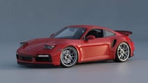 Porsche 911 (992) avec phares escamotables