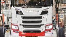 Assemblaggio dei pesanti Scania a Sodertalje