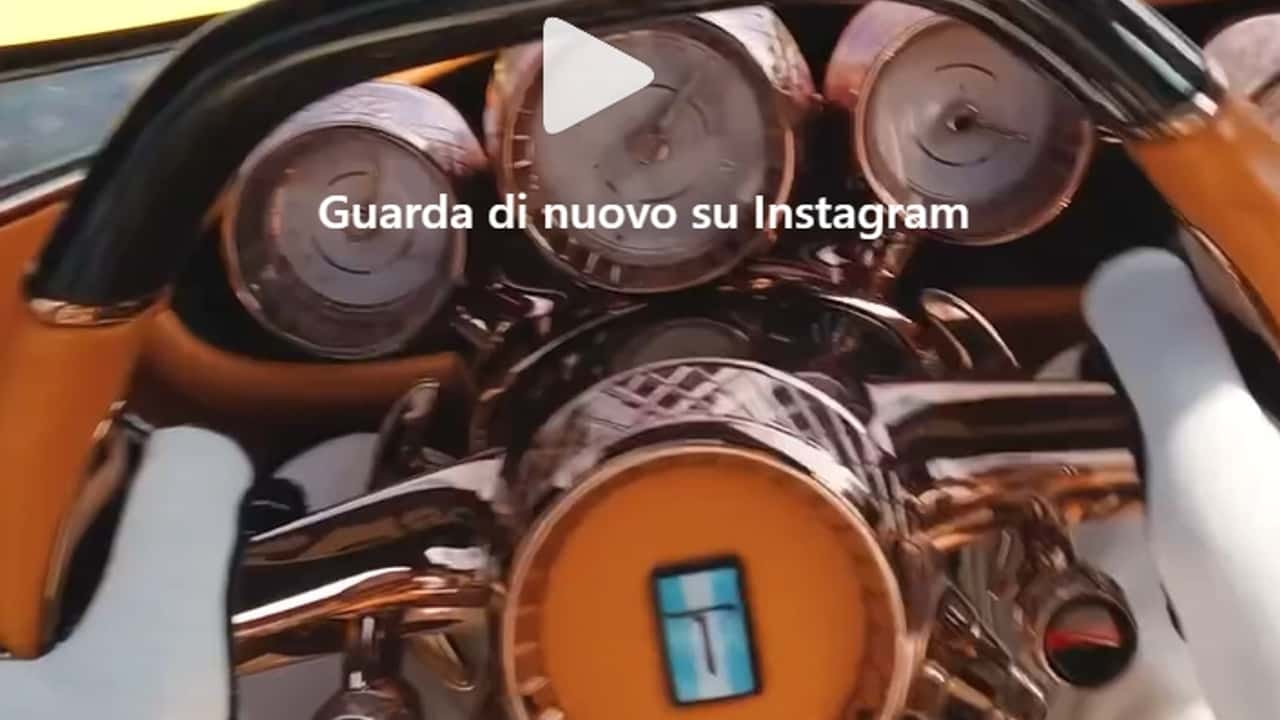 detomaso p72 in-car video