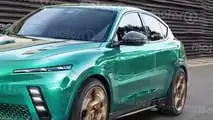 Alfa Romeo Stelvio als Rendering