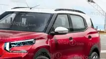 Citroen C3 Aircross (2024), il render di Motor1.com
