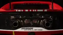 Ferrari 296 Challenge 2024, le moteur